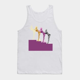 Pin-up up the steps Tank Top